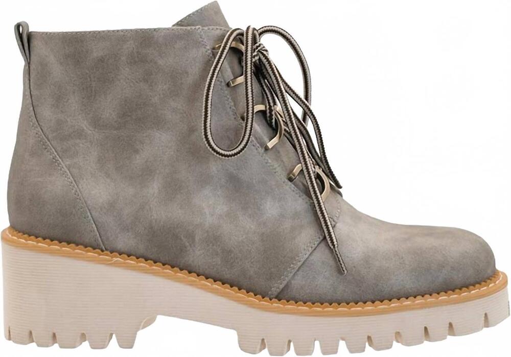 NEW CORKYS FOOTWEAR women's trail ride boot in light grey